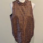 J.Crew NWT  Rose Gold Metallic Top Sz M Photo 0