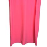 River Island  Modest Pink Coquette Barbiecore Short Sleeve Shift Dress SZ 6 Photo 2