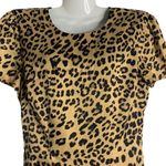 House of Harlow  x Revolve Delphine Dress XS Leopard Lined Mini Back Zip Photo 2