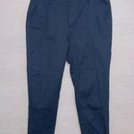 BLANK NYC Dark Navy Blue Flat Front High Waisted Ankle Length Pants size 31 Photo 0
