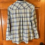 Vineyard Vines  Women’s Blue Plaid Relaxed Long Sleeve Button DownSize 10-NWOTS Photo 3
