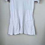 KINESIS Collared Polo Tennis Prep Dress Pockets Athleisure Sporty Size Medium White Photo 6