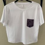 Born Primitive white pocket crop top Photo 2