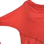 We The Free Londontown Thermal Oversize Top Red Orange Size XS Photo 3