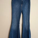 Free People Just Float On Women’s Dark Acid Washed Wide Leg Denim Jeans Photo 0
