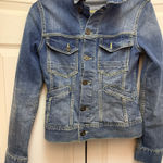 Yell! Jeans Blue Jean Denim Jacket size small medium wash Photo 0