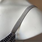 Juicy Couture | Gray Signature Print Seamless Underwire Bra Sz 34C Photo 1