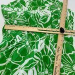 Faithfull the Brand Faithful the Brand Dress Womens X Large Green White Floral Taormina Midi Halter Photo 11