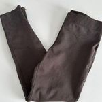 Max Studio skinny stretch pants w/ side ankle zippers. Color brown size small Photo 0