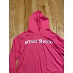 Detroit tigers pink out the park shirt with hood size medium Photo 3