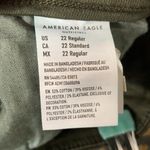 American Eagle NWOT AE Curvy‎ Super Hi-Rise Ripped Camo Jeggings Photo 8