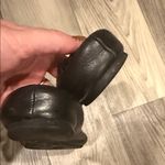 Tory Burch Black Leather Loafers size 7 Photo 3