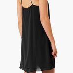 Topshop  Black Spaghetti Strap Mini Dress (6) Photo 0