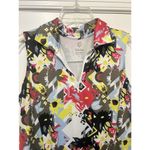 GG BLUE LUXE SPORT Multicolored Golf Tennis Dress Zip Pocket Stretch Size Large Photo 1