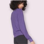 Spiritual Gangster  Create Kindness Purple Crew Neck Sweatshirt, Medium Photo 3