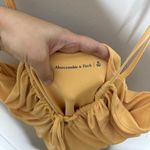 Abercrombie & Fitch NWT  Yellow Fitted Mini Dress Women's Size XL Photo 3