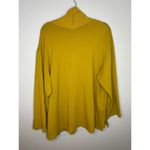 Bryn Walker  Sweater XL Bamboo Organic Cotton Blend Lagenlook  Flowy Mustard Photo 2