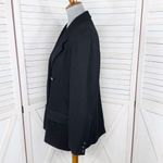 Pendleton ‎ Wool Double Breasted Blazer Jacket Black 10 Photo 1