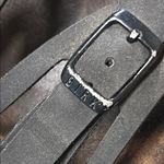 Birkenstock  Sandals Womens 37 US 6.5 7 black leather Strappy Photo 11