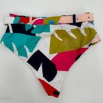 Raisin's Bikini Bottom SZ Large NWT South Pacific Tropics Pant High Waist Belt Photo 2