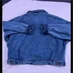 SheIn Double Pocket Button Front Denim Jacket Photo 2