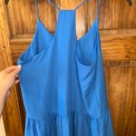Hemline Blue Tank Top Photo 3