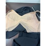 Badgley Mischka  Black Lace Gown Formal Evening Dress Sleeveless USA Made Photo 7