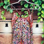 Xhilaration Floral Maxi Dress XS Sleeveless Strappy Boho Festival Sundress Photo 4