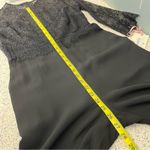 Alex Marie NWT Hailey Black Lace Chiffon Wide Leg Party Jumpsuit Women’s Size 6 Photo 12