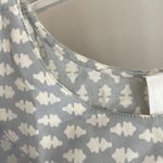 Anthropologie Anna Sui for  100% silk beautiful bow back floral top Photo 5