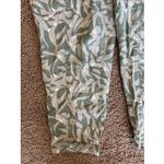 Old Navy  Floral High Rise Straight Taper Linen Blend Pants Womens Large Petite Photo 2