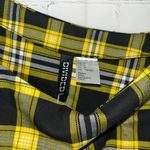 Divided ✨H&M Plaid Mini Dress Yellow Black 90's Y2K Cher Horowitz Clueless Med NWT Photo 2