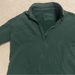 Frank & Eileen • patrick popover henley sweatshirt in evergreen sz L Green Size L Photo 12