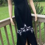Niki Livas black high low bandeau dress Photo 2