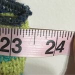 BDG Women’s Reid Hooded Cropped Sweater Vest Striped Green Size Small Festival Photo 7