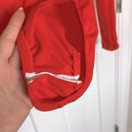 Long Sleeve Turtleneck Brief Bodysuit Orange Size L Photo 1