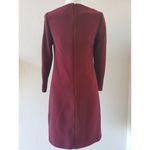 Banana Republic  Burgundy Dress Long Sleeve Work Wear Professional Warm S… Photo 1