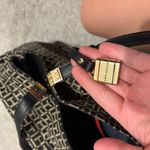 Tommy Hilfiger Black and Cream Tote Bag Photo 5