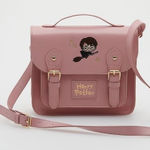 Harry Potter  Messenger Bag Vegan Leather in Dusty Rose Crossbody Top Handle Photo 0
