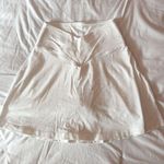 PINK - Victoria's Secret PINK Victoria’s Secret White Crossover Waist Skirt Size XS Photo 0