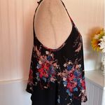 Lily White Black & Floral Tank Top Photo 1