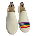 Rothy’s Women’s Pride SF Slip On White Sneaker Rainbow Size 10.5 LGBTQ Washable Photo 4