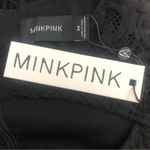 MINKPINK Heart of Glass Lace Cutout A-Line Mini Dress Medium NWT Photo 4