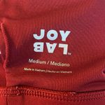 JOY LAB Laser Cut Racerback Sports Bra Burgundy Size Medium Medium Support Photo 8
