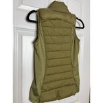 Savvi Brown Green Quilted Puffer Vest Size Small Photo 1