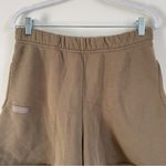 Set Active NWOT  Sweat Shorts Size Small in Sage Green Brown Taupe Women’s Photo 3