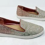 [Birdies] The Swift Ombre Pixie Dust Sparkle Pink Silver Slip On Sneakers Size 9 Photo 0