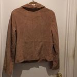 Talbots euc suede jacket size small tan Photo 1