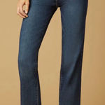 DL1961 Patti Straight High Rise Vintage Ankle Jeans in Dark Blue Size 28 Photo 0