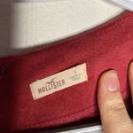 Hollister  faux leather lace up detailed pieced mini dress with patch pockets S Photo 11